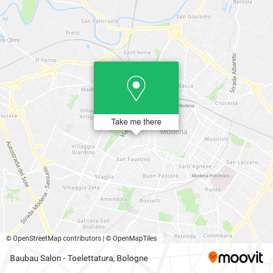 Baubau Salon - Toelettatura map