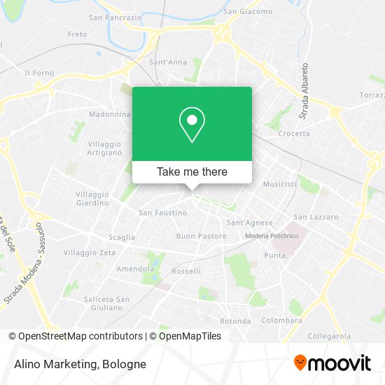 Alino Marketing map