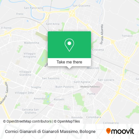 Cornici Gianaroli di Gianaroli Massimo map