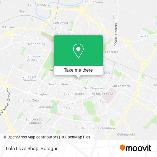 Lola Love Shop map