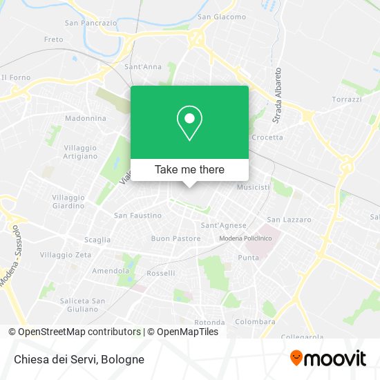 Chiesa dei Servi map