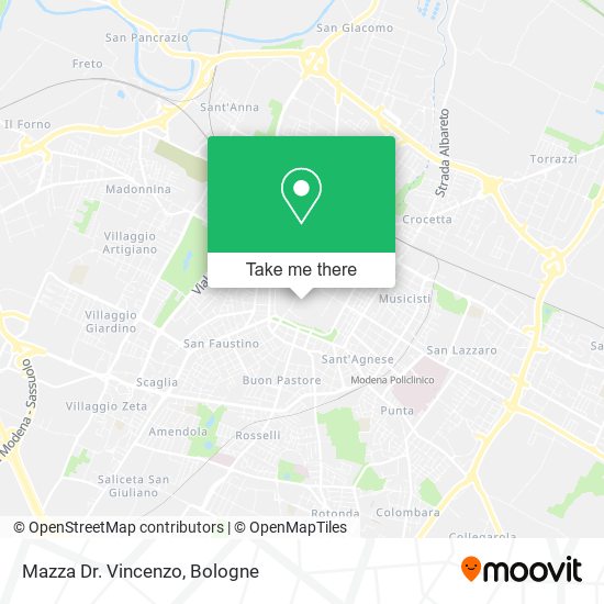 Mazza Dr. Vincenzo map