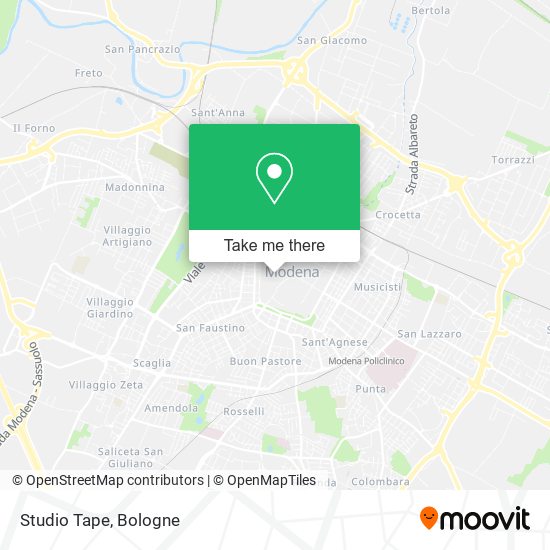 Studio Tape map