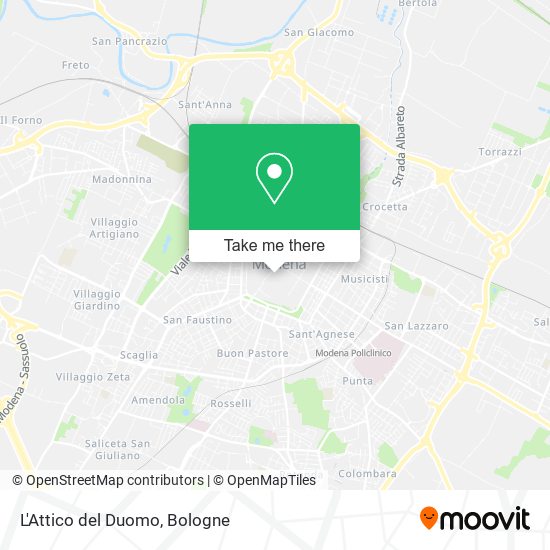 L'Attico del Duomo map