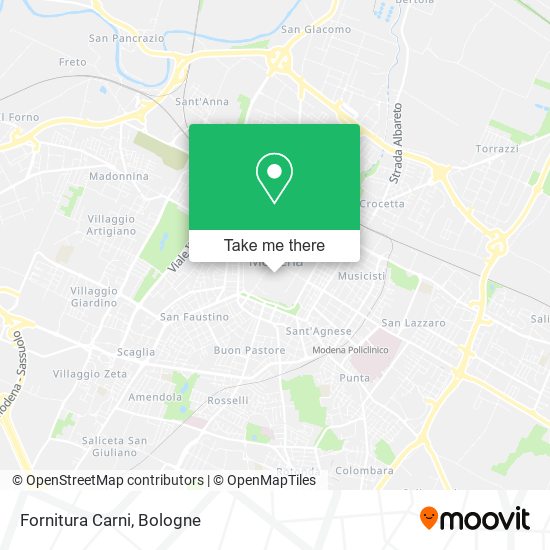 Fornitura Carni map