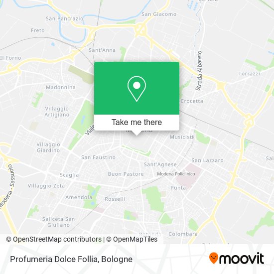 Profumeria Dolce Follia map