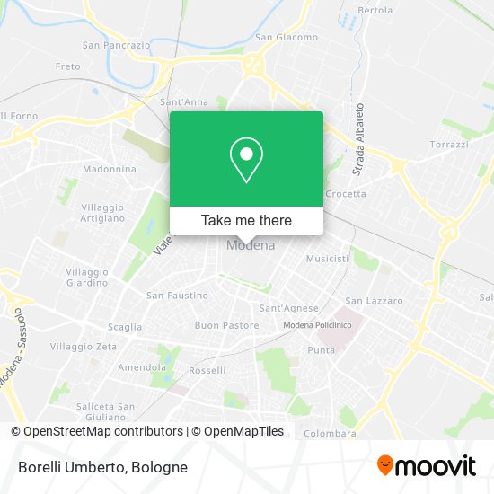 Borelli Umberto map