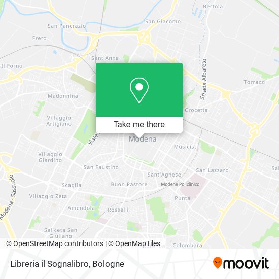 Libreria il Sognalibro map