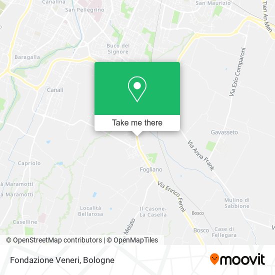 Fondazione Veneri map
