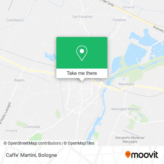 Caffe' Martini map