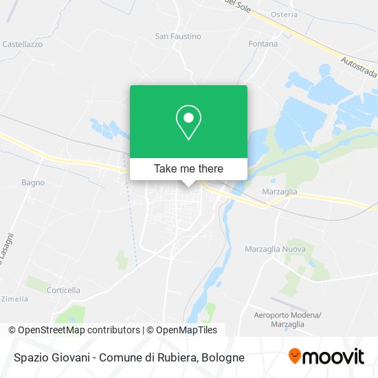 Spazio Giovani - Comune di Rubiera map
