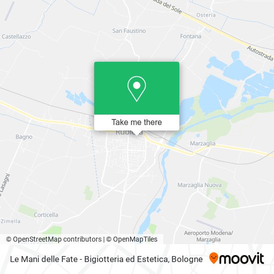 Le Mani delle Fate - Bigiotteria ed Estetica map