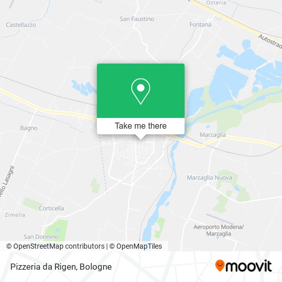 Pizzeria da Rigen map