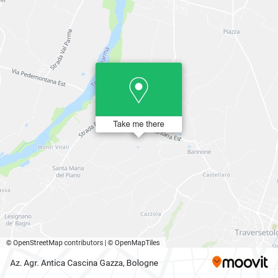 Az. Agr. Antica Cascina Gazza map