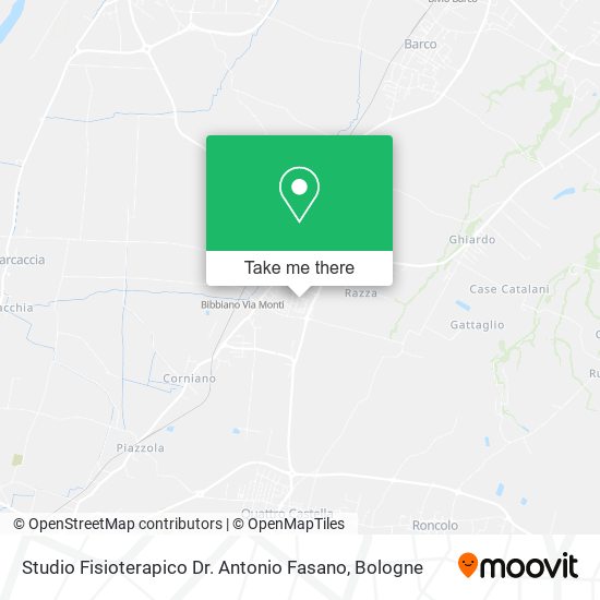 Studio Fisioterapico Dr. Antonio Fasano map