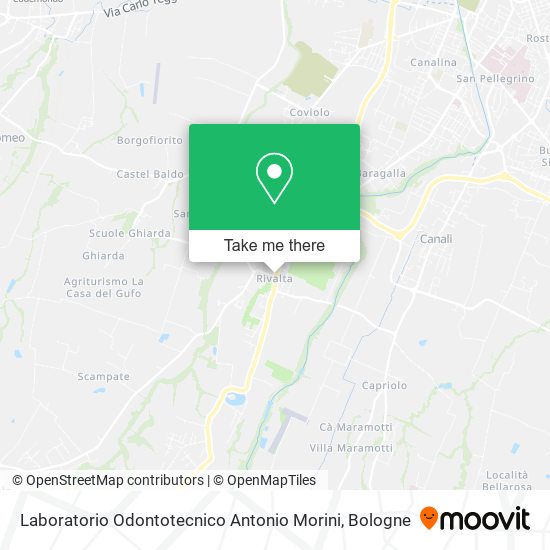 Laboratorio Odontotecnico Antonio Morini map