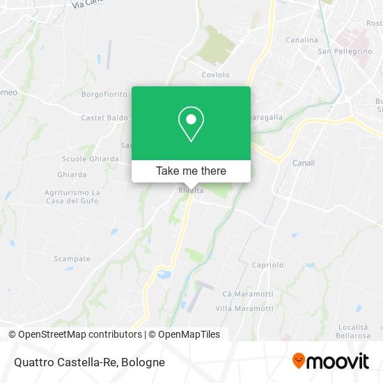 Quattro Castella-Re map
