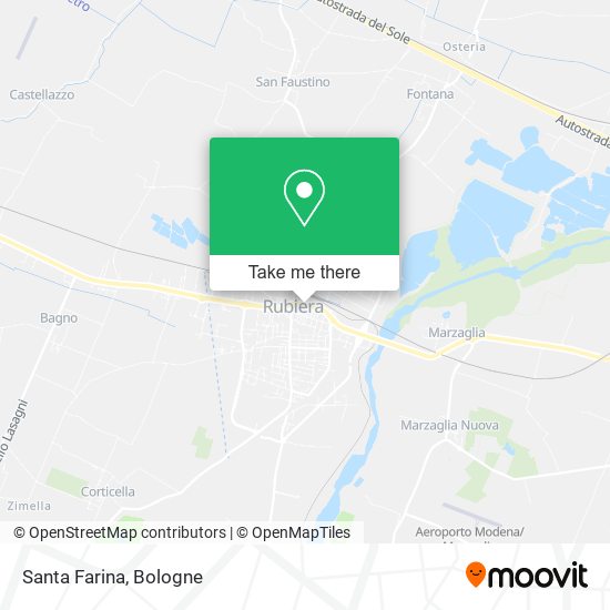Santa Farina map