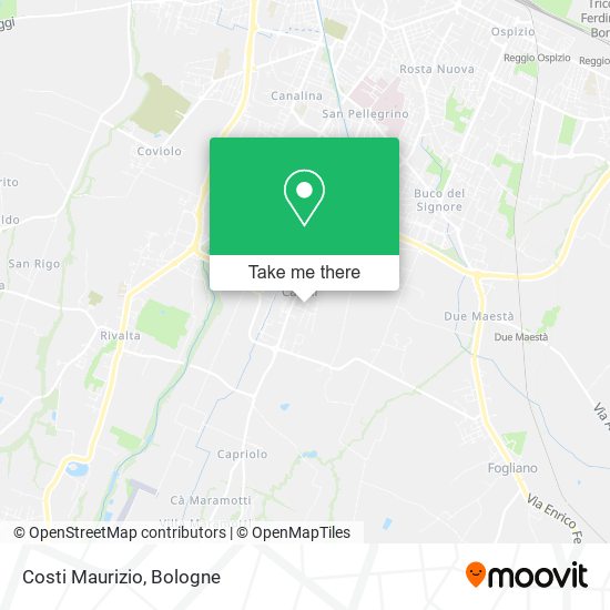 Costi Maurizio map