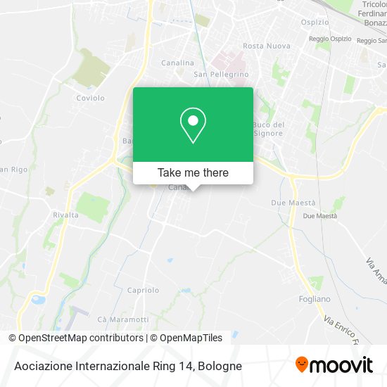 Aociazione Internazionale Ring 14 map