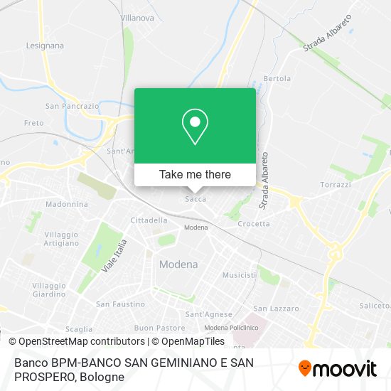 Banco BPM-BANCO SAN GEMINIANO E SAN PROSPERO map