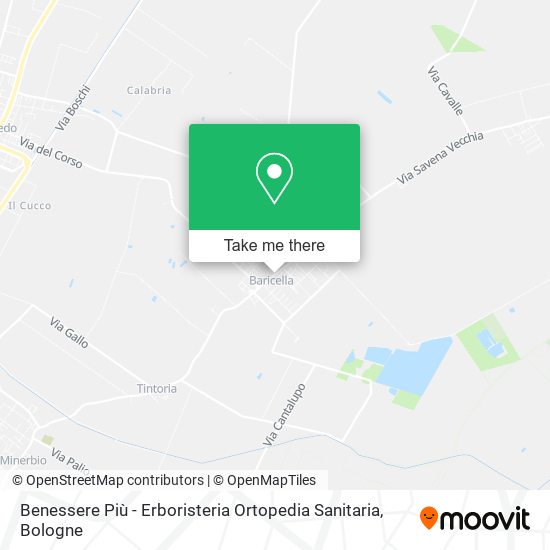 Benessere Più - Erboristeria Ortopedia Sanitaria map