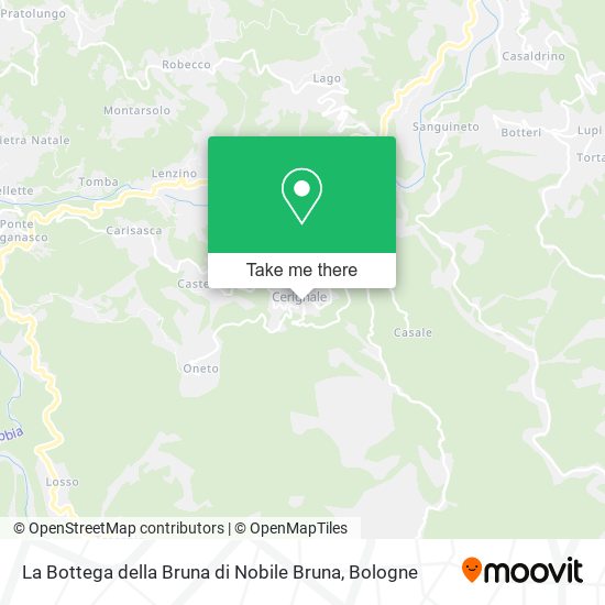 La Bottega della Bruna di Nobile Bruna map