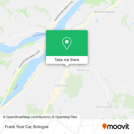 Frank Your Car map
