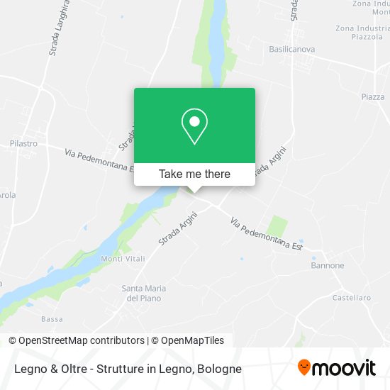 Legno & Oltre - Strutture in Legno map