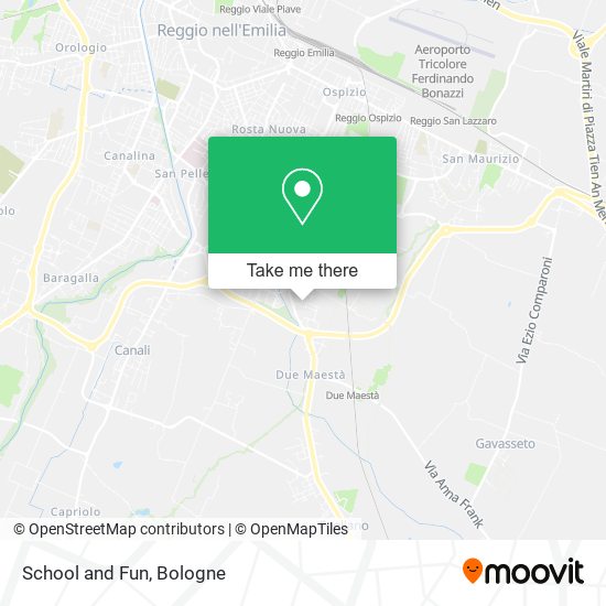 School and Fun map