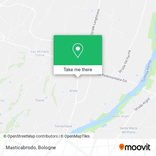 Masticabrodo map