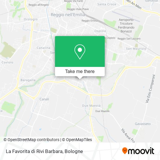 La Favorita di Rivi Barbara map