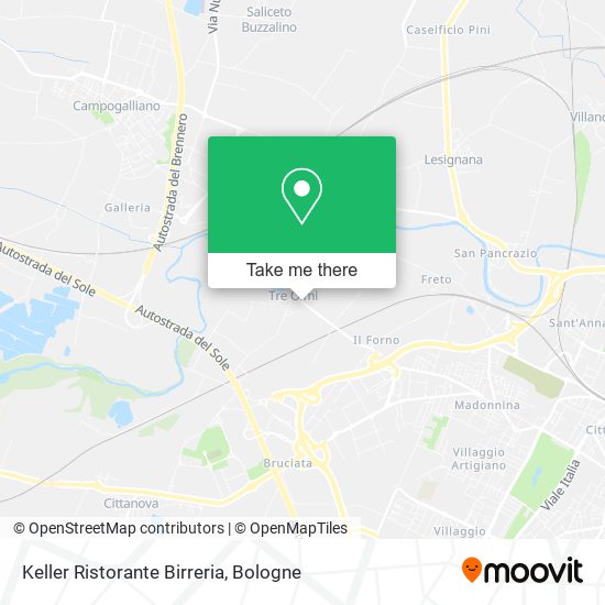 Keller Ristorante Birreria map
