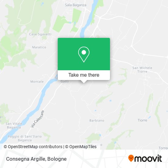 Consegna Argille map