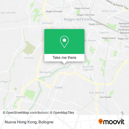 Nuova Hong Kong map