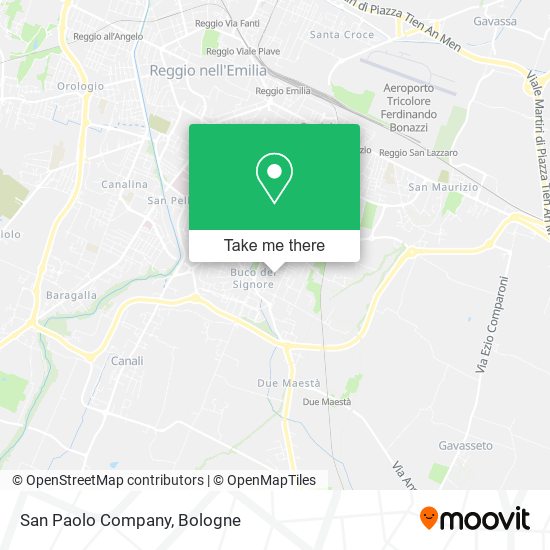 San Paolo Company map