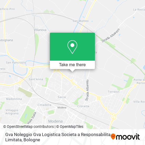 Gva Noleggio Gva Logistica Societa a Responsabilita Limitata map