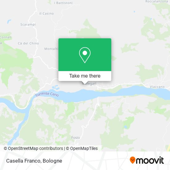Casella Franco map