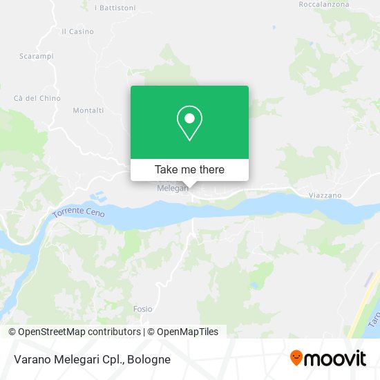 Varano Melegari Cpl. map