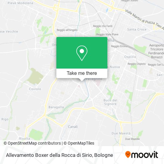 Allevamento Boxer della Rocca di Sirio map