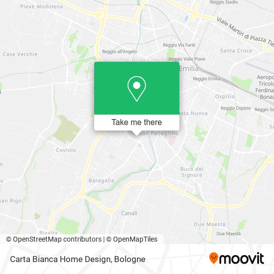 Carta Bianca Home Design map