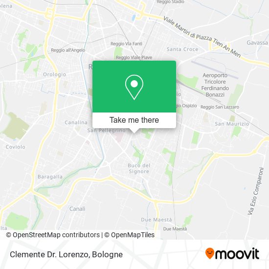 Clemente Dr. Lorenzo map