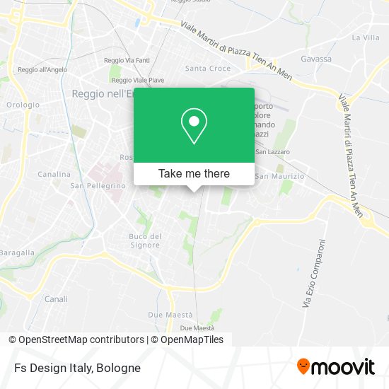 Fs Design Italy map