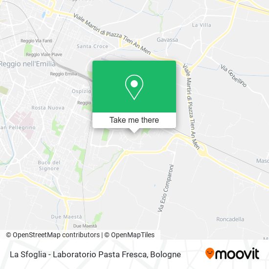 La Sfoglia - Laboratorio Pasta Fresca map