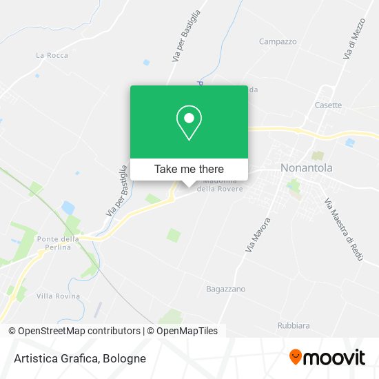 Artistica Grafica map