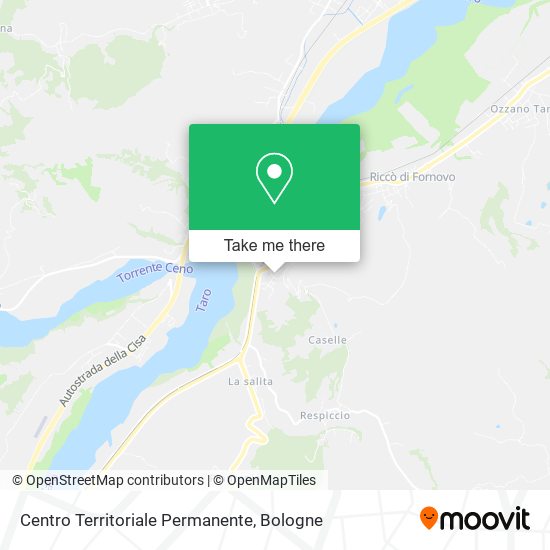 Centro Territoriale Permanente map