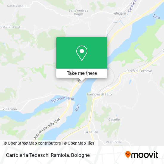 Cartoleria Tedeschi Ramiola map