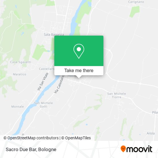 Sacro Due Bar map