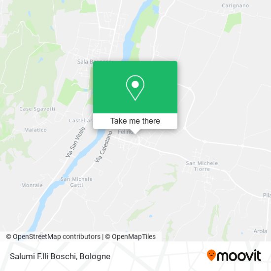 Salumi F.lli Boschi map