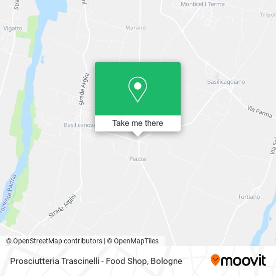 Prosciutteria Trascinelli - Food Shop map